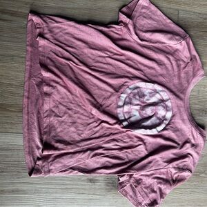 Pure Barre Pink Crop Top